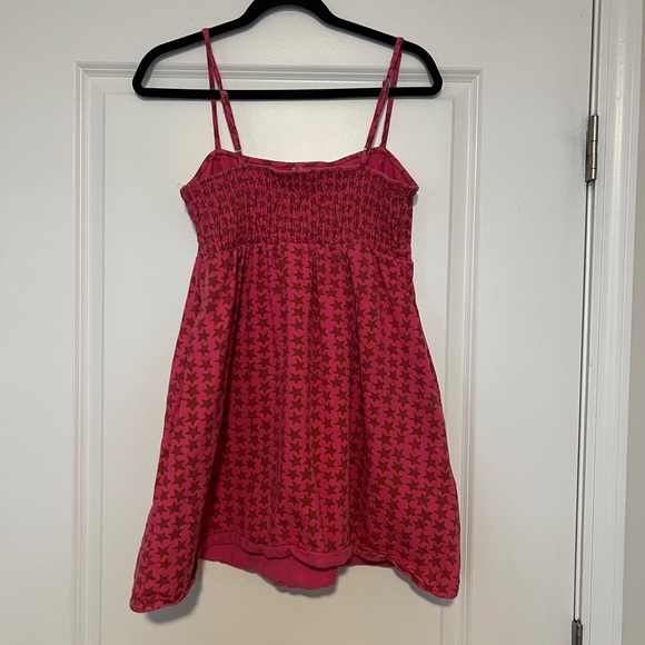 Pink Star Pattern Dress - Picture 4 of 4